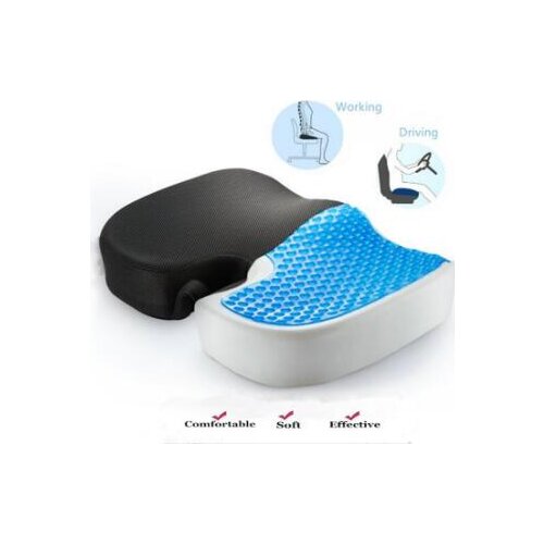 Gel Orthopedic Memory Cushion Foam U Coccyx Travel Seat Massage Car Office Chair Protect Healthy Sitting Breathable Pillows