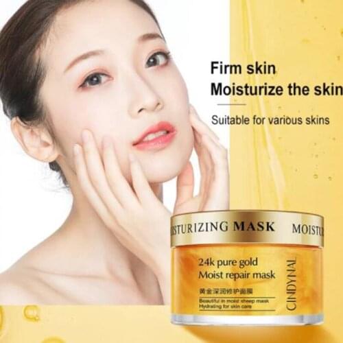 Collagen Anti-Wrinkle Whitening Facial Cream 24k Gold Serum Cream Sleeping Mask Face Cream Moisturizing Anti-aging Skin Care