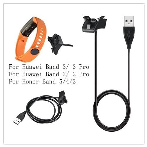 Magnetic USB Charger For Huawei Honor Band 5 4 3 Standard Version Smart Wristband Cradle Dock Cable For Huawei Band 3 Pro 2 Pro