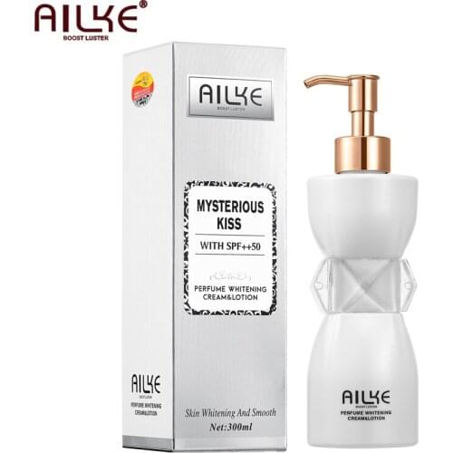 AILKE Whitening Moisturizing Body Care Lotion,Dark Spot Remover SPF50+ Sunscreen Skin Cream Women Body Oil Summer Travel Outdoor