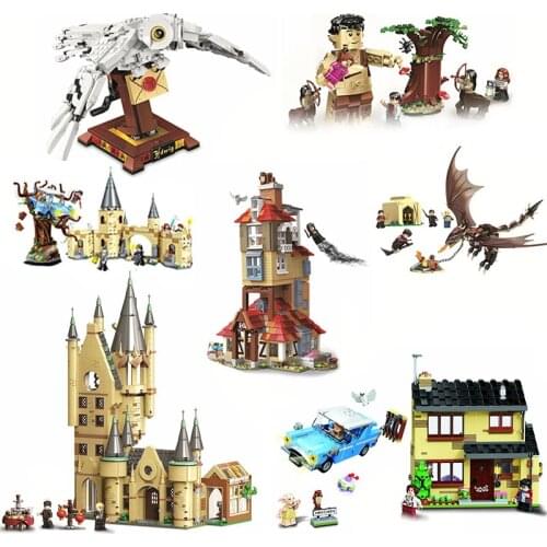 Magic Clock Tower Castle Compatible With 39144 Building Blocks Brick Kits Toys for Children Christmas Birthday Gift