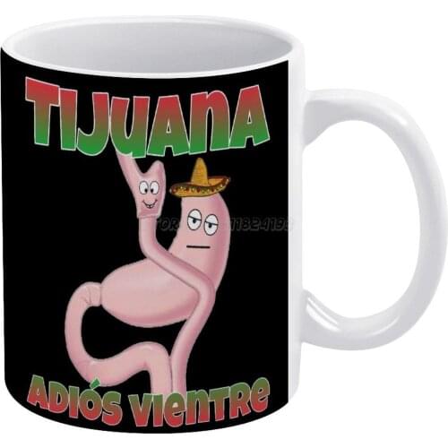 Gastric Bypass-adiós Vientre White Mug Vintage Mug New Unisex Size Mug Bariatric Surgery Bypass Weight Loss Eoc Elias Ortiz Tiju