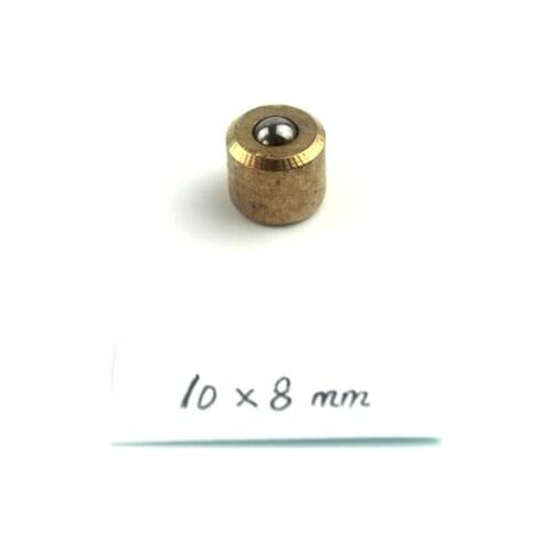 20PCS Press fit ball oiler Brass Push Button oiler for Gas Engine Motor Oil Grease oil cup 10x8mm
