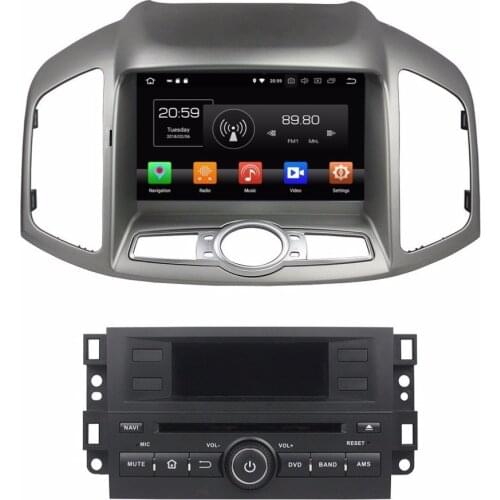 Octa Core 8 inch 8 core Android 9.0 Car Radio DVD player GPS for Chevrolet Captiva 2012-2016 64G NAVIGATION 4G RAM auto stereo