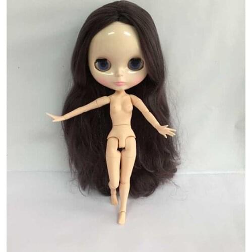 Free shipping cost joint body Nude Blyth Doll, ksm 039 Factory doll Fashion doll Suitable For DIY Change BJD Toy For Girls