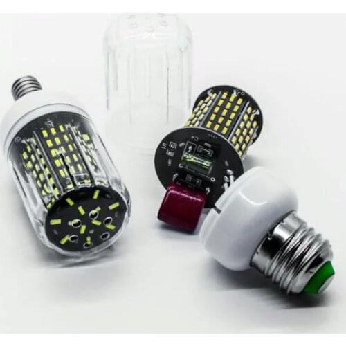 E14 E27 Corn LED Lamp Bulb 4014 SMD 360° Beam Angle Warm White Cold White High efficiency AC220V Bedroom Lighting Lamp Spotlight