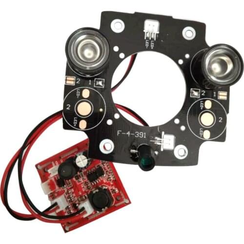 Infrared Light Board CCTV Infrared Light Board IR LED Array Board 2pcs 42mil Array IR LED For AHD CCTV Security IP Camera