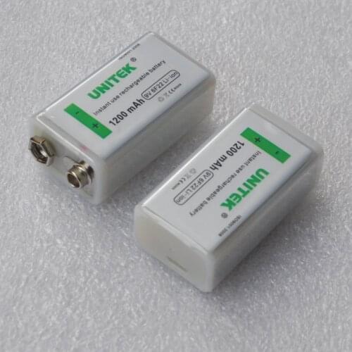 1-4PCS USB 9V Rechargeable Li-ion battery 1200mAh 6F22 lithium cell for microphone Guitar EQ smoke alarm multimeter helicopter