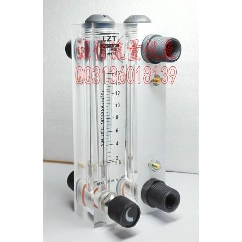 LZT-15T adjustable gas flow meter with 1.6 -16m3/h cubic meters per hour