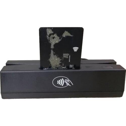 New Magnetic Stripe Card Reader All 3 Tracks Card USB interface for Payment Reader YL160