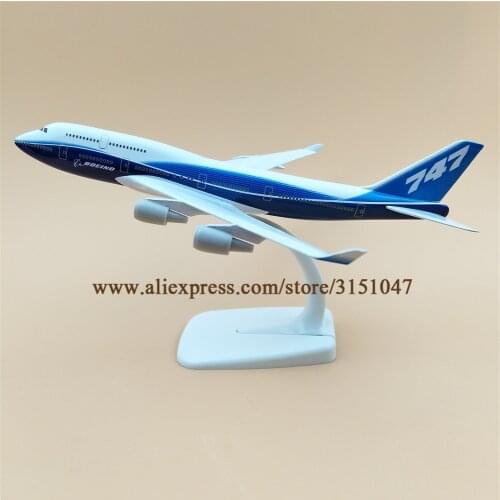20cm Air Prototype Boeing 747 B747-400 Airways Airlines Metal Alloy Airplane Model Plane Diecast Aircraft