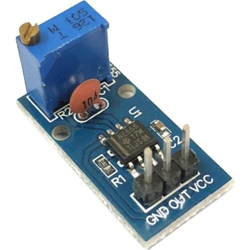 NE555 adjustable frequency pulse generator module For Arduino Smart Car