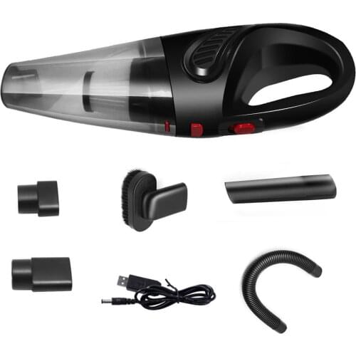Handheld Cordless Vacuum Cleaner Portable USB Rechargeable Wet Dry Dual-Use Vacuum For Home Car Cleaning