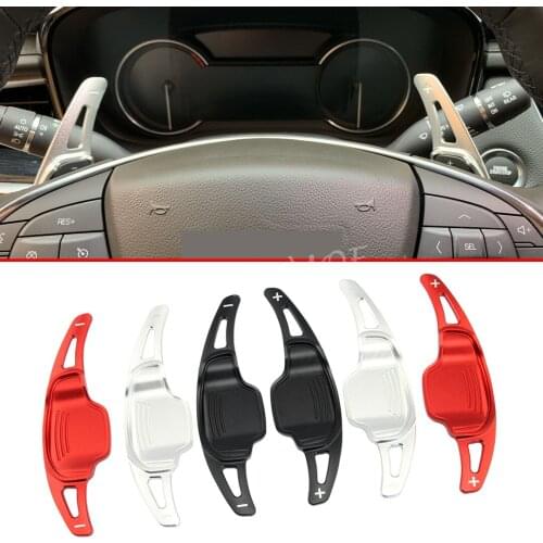 Steering Wheel Gear Shift Paddle Extension For Buick Lacrosse Cadillac XT5 CT6 Aluminum Interior Accessories Trims