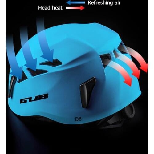Outdoor Expansion Caving Rescue Mountaineering Bicycle Helmet Come With Light Clips ABS EPS Downhill Helmet Drifting Safety