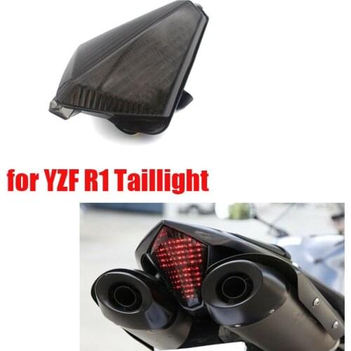 Motorcycle Rear Tail Light Brake Turn Signal Light for Yamaha YZF R1 2007-2008 Accessories