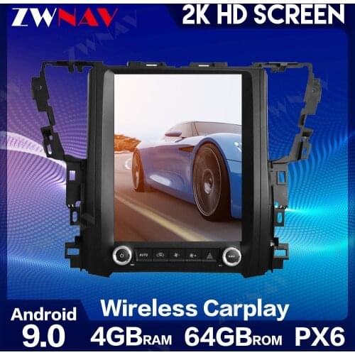 ZWNAV For Toyota Alphard H30 2016 - 2020 Car Radio Multimedia Video Player Navigation GPS Android 9 PX6 carplay IPS
