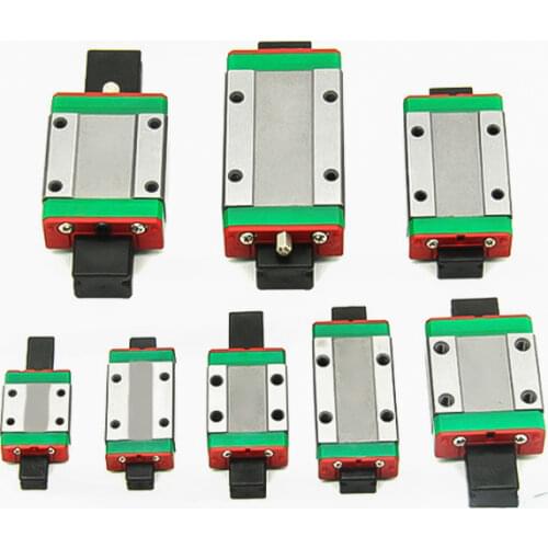 1/2/4PCS linear guide slider MGN/MGW 7C/7H/9C/9H/12C/12H/15C/15H