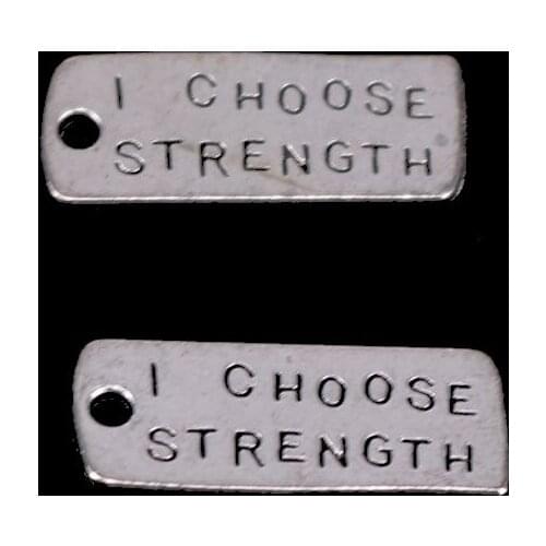 10pcs Tibetan Silver Letter Flag Charms Pendants DIY Jewelry for Necklace Bracelet Making Accessaries 22x9mm