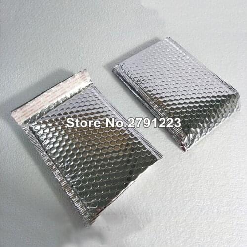 Big sale![40pcs] 16*20+4cm Silver Bubble Envelope Mailer Packaging Bubble Envolope Bag Free Shipping