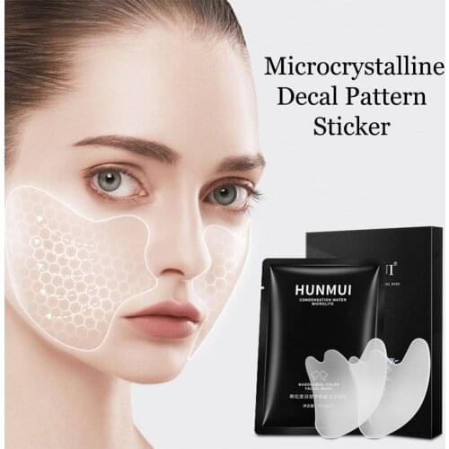 5Pcs/Set Forehead Lines Mask Fades Wrinkles Forehead Stickers Remove Nasolabial Folds Neck Skin Tightening Fades Eye Wrinkles