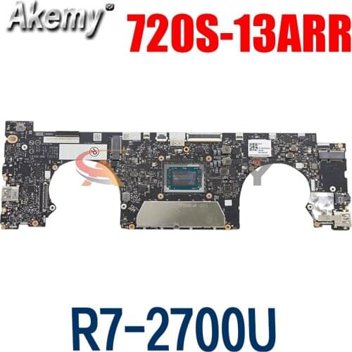 5B20Q59412 For Lenovo IdeaPad 720S-13ARR laptop motherboard With Ryzen 7 R7-2700U CPU 8GB-RAM ES321 NM-B441 100% Test OK