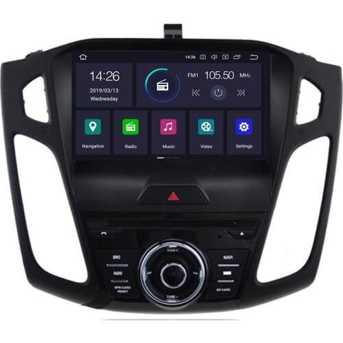 Android 10 Octa core(eight core) PX5 CAR DVD player For FORD FOCUS 2015-2017 IPS GPS RADIO