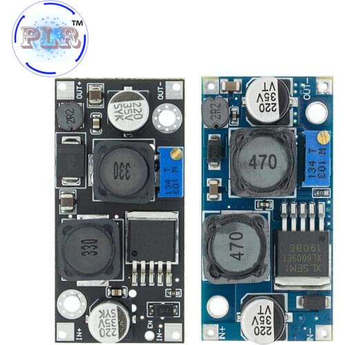 10pcs XL6019 (XL6009 upgrade) Automatic step-up step-down DC-DC Adjustable Converter Power Supply Module 5-32V to 1.3-35VHEI