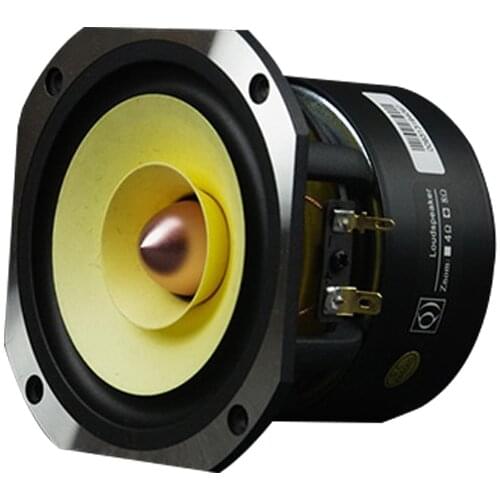 4 Inch Full Range Speaker 4ohm 25W Hifi Full Frequency Loudspeaker Home Theatre DIY Smart Home Auido For TV, Computer Speaker