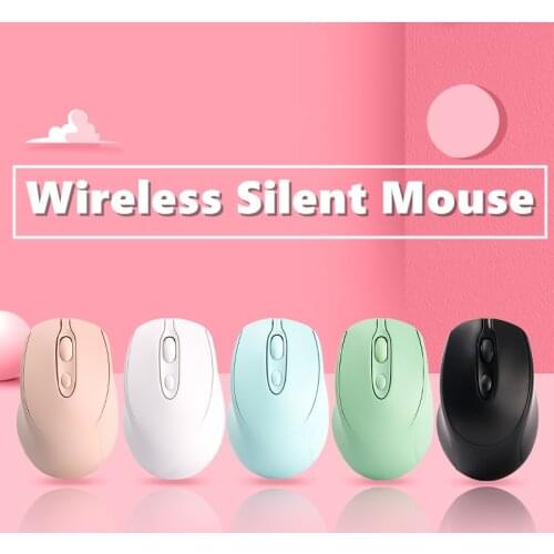 Silent Wireless Mouse PC Computer Mouse Ergonomic Optical Noiseless USB Mice Silent Mause 1600DPI For Office Laptop Accessories