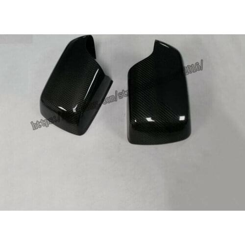 For BMW X5 E53 1999-2006 Real carbon fiber Look Side Door Mirror Cover Trim 2pcs
