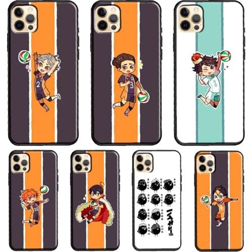 Haikyuu Kozume Kenma Tooru Oikawa Soft Cover For iPhone 11 12 Pro Max XS XR X 12 mini SE 2020 5S 6S 7 8 Plus Phone Case