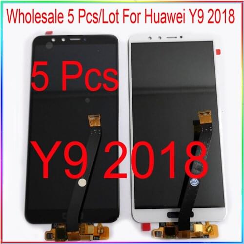 Wholesale 5 Pcs/Lot for Huawei Y9 2018 LCD screen display Enjoy 8 Plus FLA-L22 FLA-LX2 FLA-AL00 FLA-LA1 with touch assembly