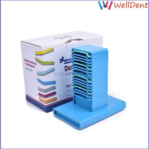 Dental Lab Impression Trays Storage Holder Dispenser Double Sides Position ABS Materials Dental Instrument Dentist tools