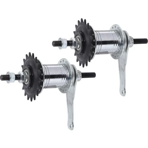 Reversing Ride Backwards Brake Fixed Gear Bike Rear Hub Aluminum Alloy Bicycle Bike Coaster Brake Rear Hub