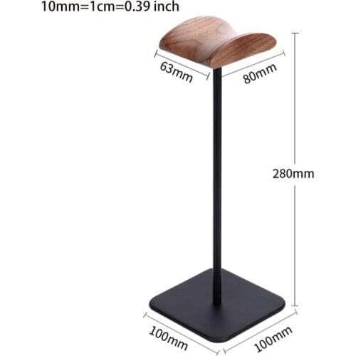Y1AE Headphone Standing Safe and Stable Foundation for Bedroom Gaming Desk Accessory Office Bars Protect Headphone Anti-Scrat