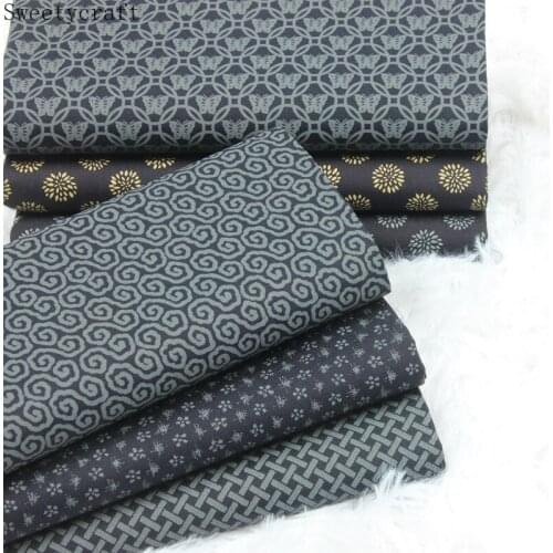 110x45cm Thin fabric by Half Yard Dark Butterfly Cotton Cloth DIY Sewing Dress Bag Clothes New 2021 Patchwork Textile Material