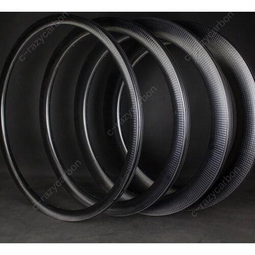 Carbon Disc Brake Rims For Heavy Rider Disc Aerodynamic Dimple Profile32/45/58/80 Golf Surface Road Rims Clincher/Tubeless Ready