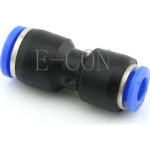 10Pcs 8mm to 6mm Air Pneumatic Pipe Quick Release Connector Coupler Fitting