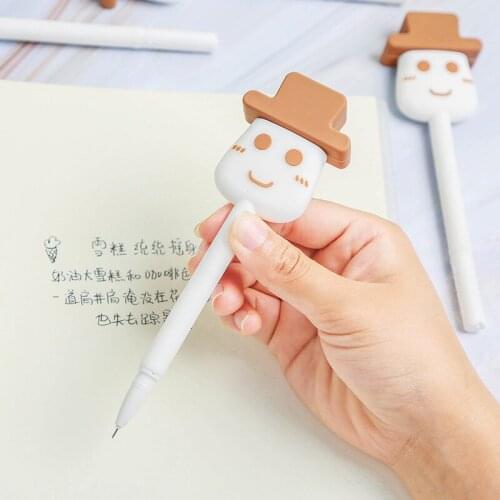 36PCS Ice Cream Gel Pens Creative Platform Stylish Pen Stationery for Students Kawaii School Supplies