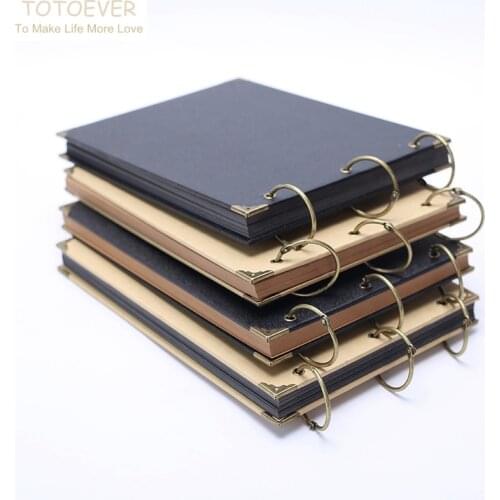 30sheets 21cmX15cm Wedding Guestbook Kraft paper Signature Book Notebook DIY photo album scrapbook Engagement Wedding Decoration