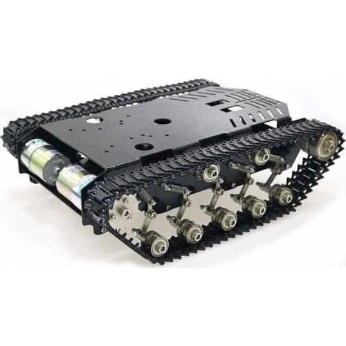 All Metal Tank Chassis Tracked Chassis DIY Smart Robot Car Chassis 5-10KG Capacity Assembled TS900