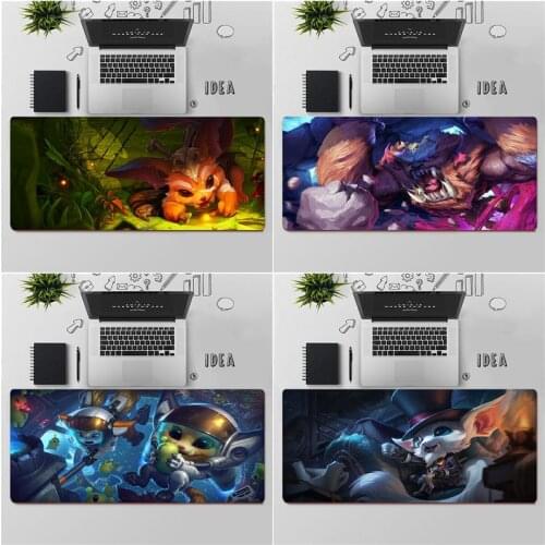 FHNBLJ Top Quality League of Legends Gnar Unique Desktop Pad Game Mousepad Free Shipping Large Mouse Pad Keyboards Mat