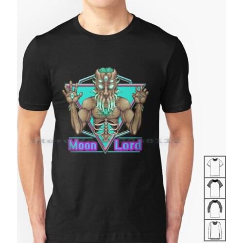 Terraria Game-Moon Lord T Shirt 100% Cotton Action Adventure Sandbox Armor Terraria Terraria Fishing Solor Terraria Games Gamer