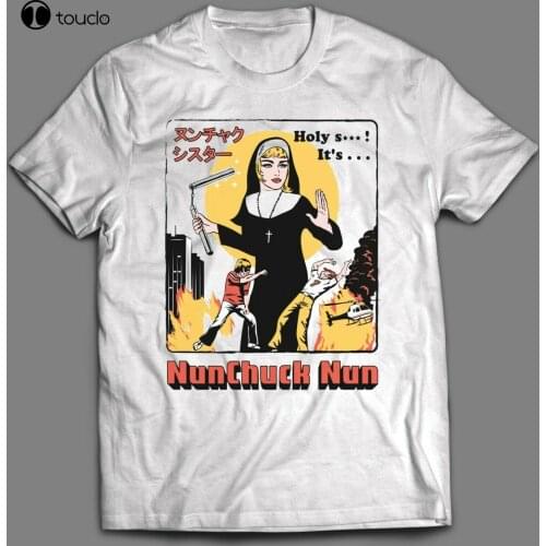 Classic Style Nunchuck Nun Movie Shirt *Many Size Options Tee Shirt
