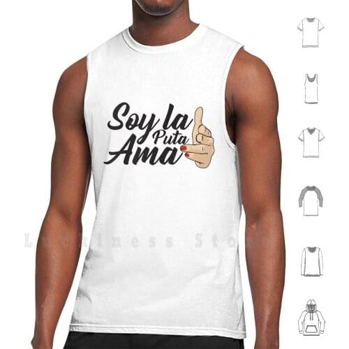 Soy La Puta Ama tank tops vest sleeveless Soy La Puta Ama Casa Papel La Casa De Papel Papel House Paper