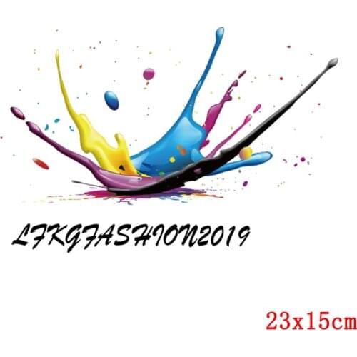 Cartoon Heat Transfer Sticker Sunflower Moon Thermo-Stickers Patch Iron On Transfers for Clothing T-shirt Applique DIY