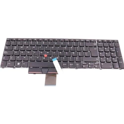 New Original Latin LA Spanish Keyboard QWERTY 04W0875 for Lenovo ThinkPad E520S E525 E520