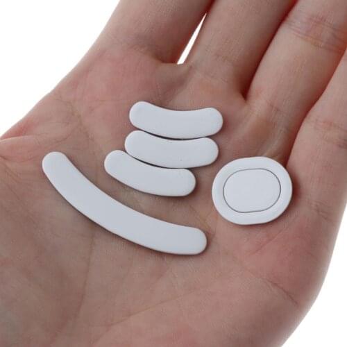 New Arrival 1 set/pack Enhanced Tiger Gaming Mouse Skates Feet for logitech G Pro Wireless White Glides Curve Edge Enhanced P82A