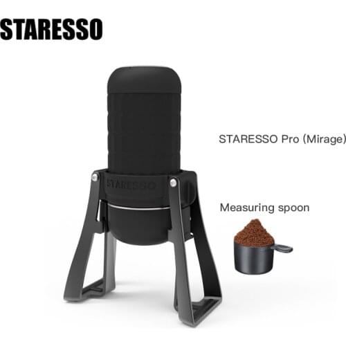 Staresso Mirage SP300 Portable Espresso Maker Creative Innovative Espresso Machine Upgrade Stainless Steel Water Tank BPA Free